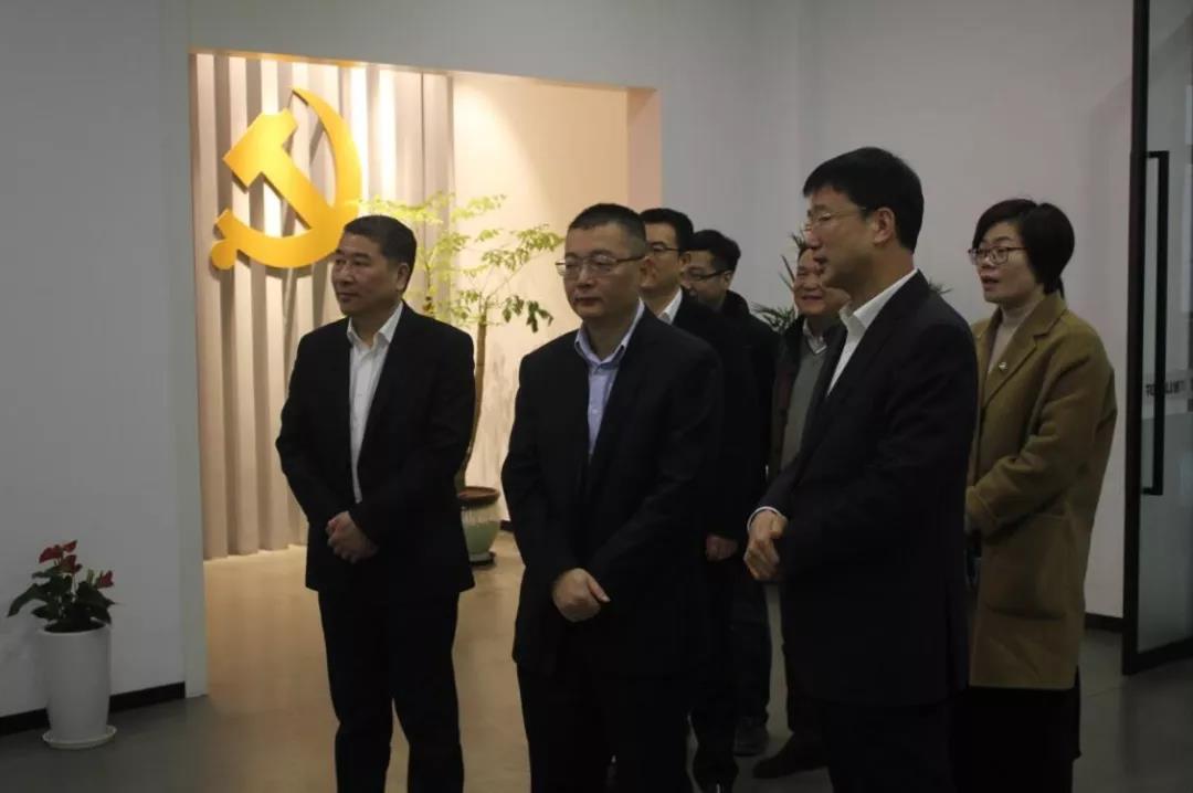 瑞安市委副書記、代市長秦肖來訪通力
